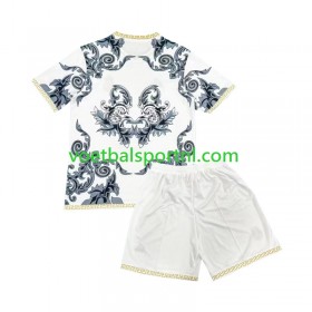 Real Madrid Versace Edition Kind Thuis Tenue Wit 2024-25